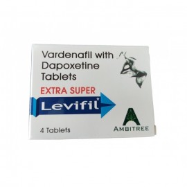 EXTRA SUPER Levifil 超級樂威壯雙效片 4粒 100mg/粒 樂威壯(Verdenafil 40mg)+達泊西丁(Dapoxetine 60mg)