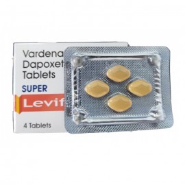 SUPER Levifil 超級樂威壯雙效片  4粒 80mg/粒 樂威壯(Verdenafil 20mg)+達泊西丁(Dapoxetine 60mg)