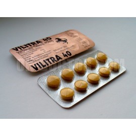 樂威壯(Levitra) 10顆裝 VILITRA 40 (Vardenafil 40mg) 劑量是藥房的兩倍