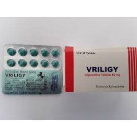 必利勁 達伯西汀 10顆裝 VRILIGY (Dapoxetine 60mg)