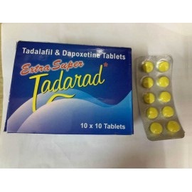 Extra Super Tadarad 120mg 10顆裝 超級犀利士=犀利士(Tadalafil 20mg)+達泊西丁(Dapoxetine 100mg) 便宜 硬 持久